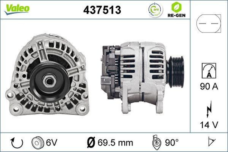 VALEO Generator VALEO RE-GEN AT