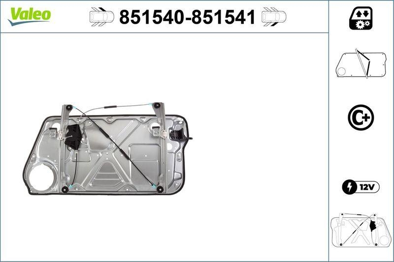 VALEO Fensterheber 851540