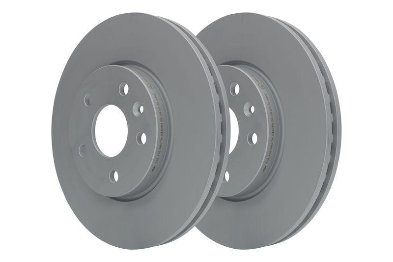 ATE Bremsscheiben Ø276/268mm + Beläge Vorne+Hinten passend für OPEL ASTRA J P10