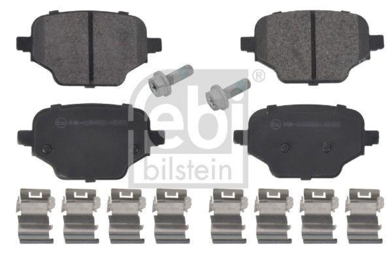 FEBI BILSTEIN Bremsbelagsatz, Scheibenbremse 171002