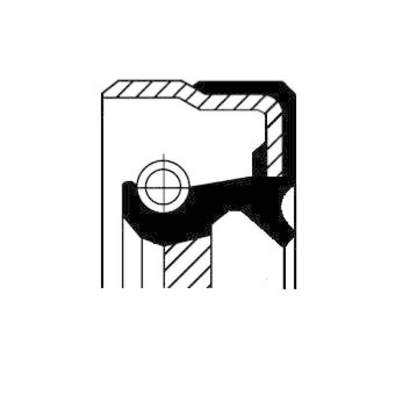 CORTECO Shaft Seal, camshaft