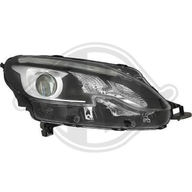 1x Diederichs Hauptscheinwerfer H7 Rechts passend für Peugeot 2008 1 1.2...