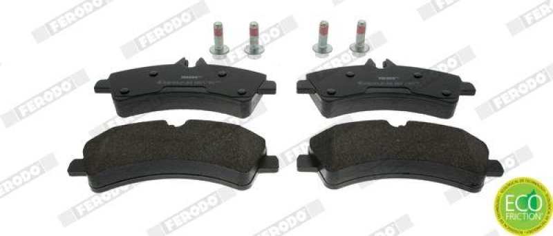 FERODO Bremsbelagsatz, Scheibenbremse PREMIER ECO FRICTION