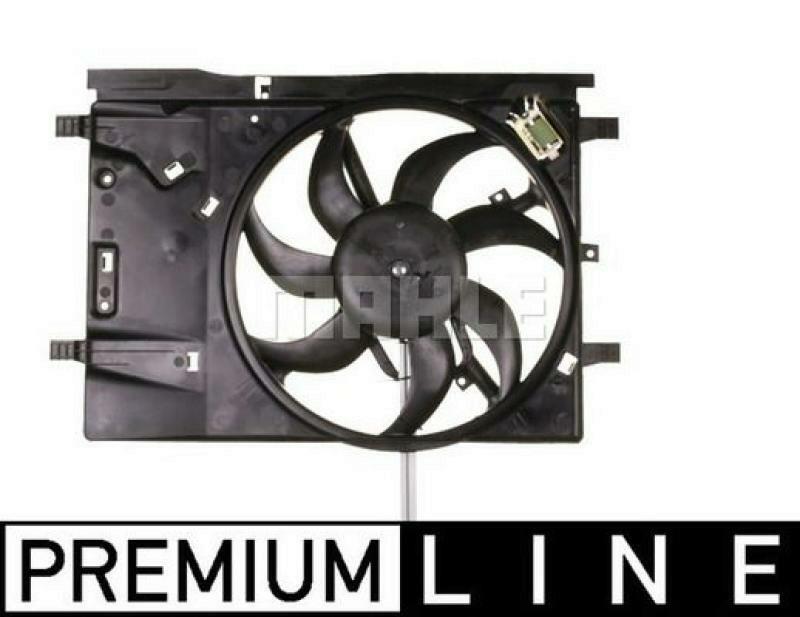 MAHLE Fan, A/C condenser PREMIUM LINE