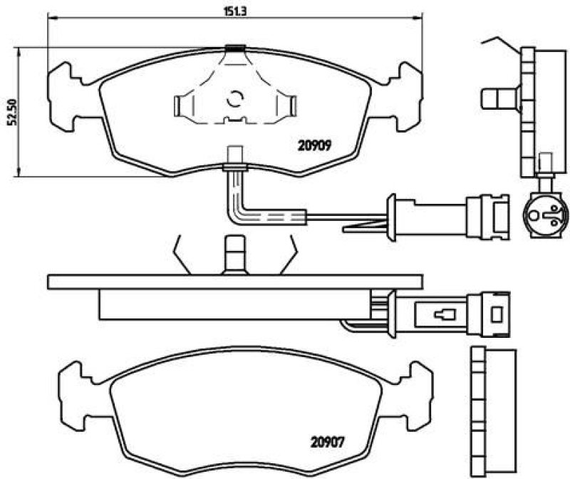 Brembo Bremsscheiben + Brembo Brembeläge