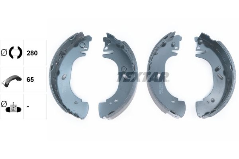 TEXTAR Bremsbackensatz 91048600