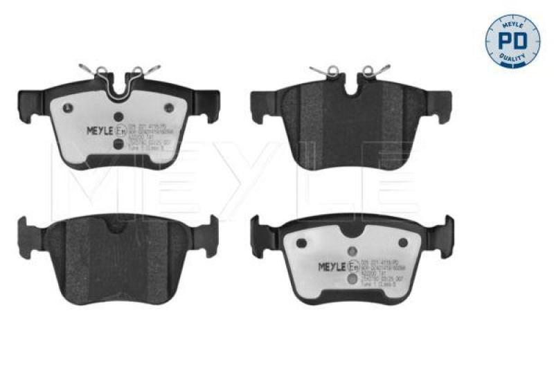 MEYLE Bremsbelagsatz, Scheibenbremse MEYLE-PD: Advanced performance and design.
