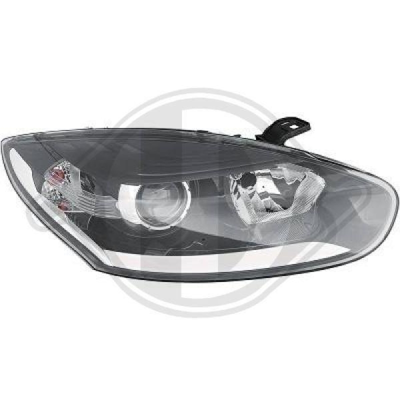 1x Diederichs Hauptscheinwerfer H7 Rechts passend für Renault Megane 3 1.6 R.s. 4466982
