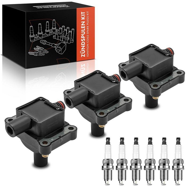 3x Frankberg Z&uuml;ndspule+6x Z&uuml;ndkerze 5481FB0040285