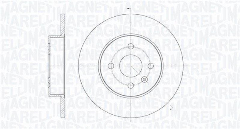 MAGNETI MARELLI Bremsscheibe