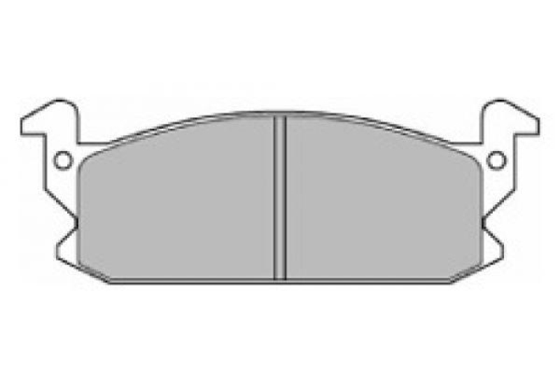 MAPCO Brake Pad Set, disc brake