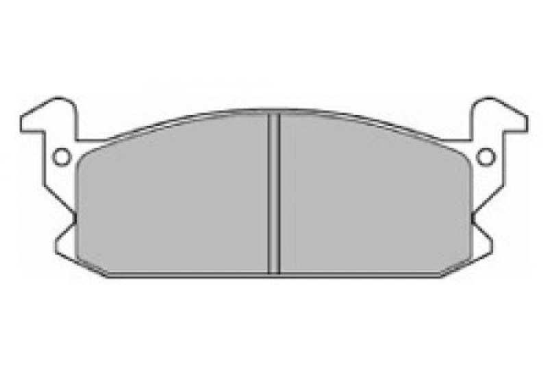 MAPCO Bremsbelagsatz, Scheibenbremse