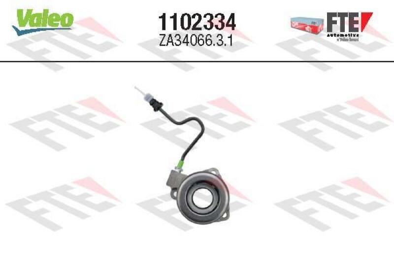 VALEO Zentralausrücker, Kupplung FTE CLUTCH ACTUATION 1102334