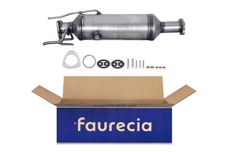 HELLA Ruß-/Partikelfilter, Abgasanlage Easy2Fit – PARTNERED with Faurecia