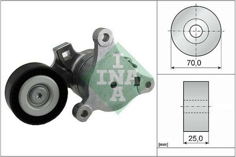 INA Tensioner Lever, v-ribbed belt