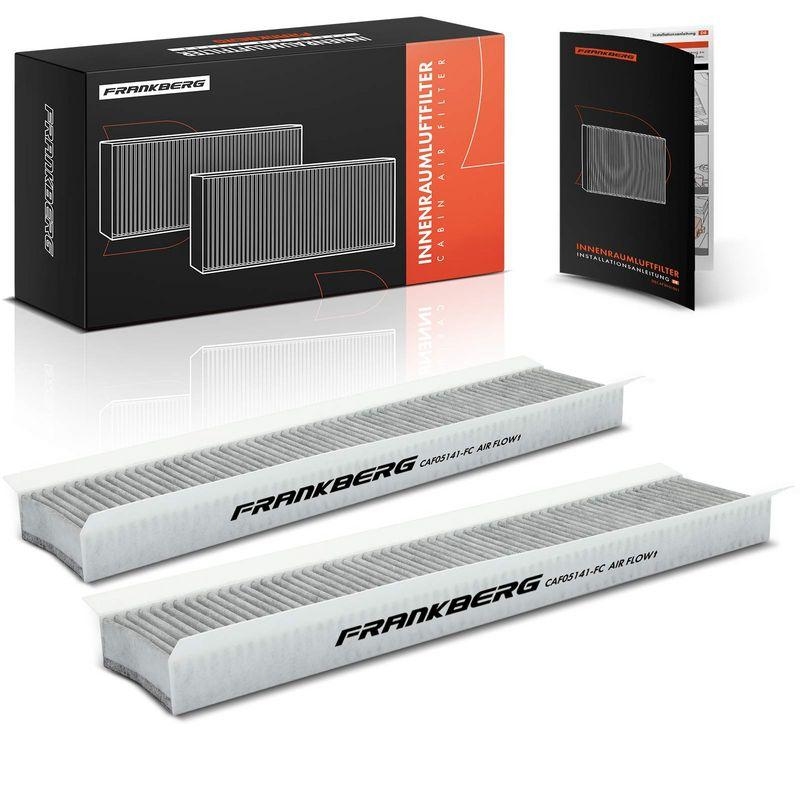 2x Frankberg Innenraumfilter Aktivkohle 5481FB0034668
