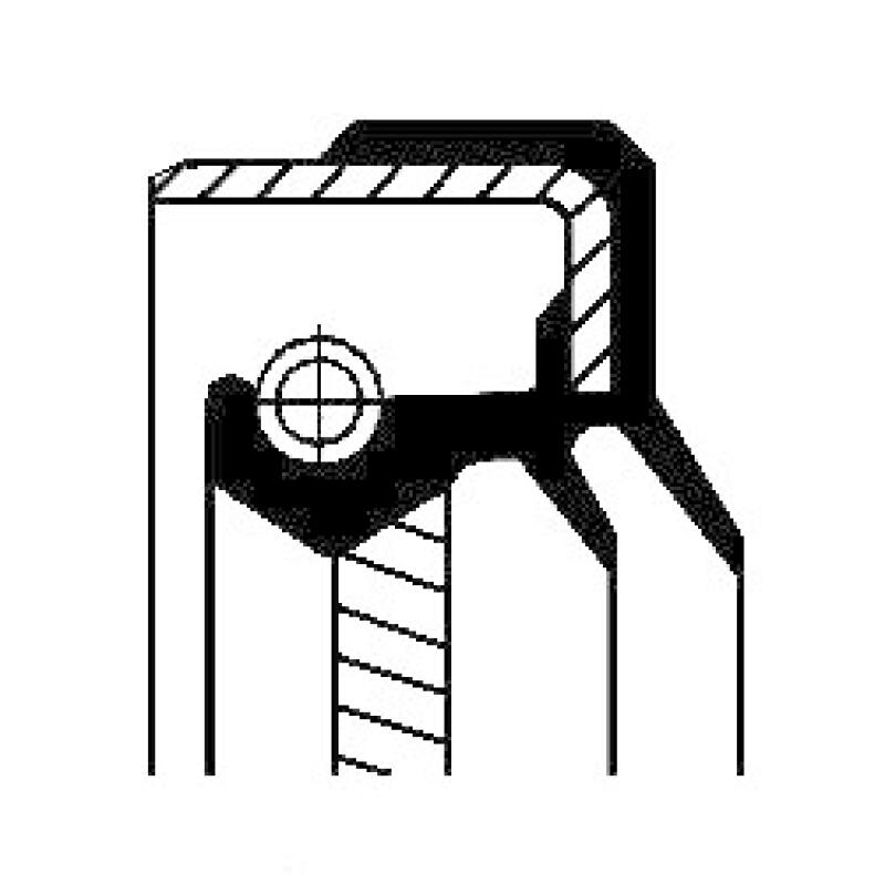 CORTECO Wellendichtring, Verteilergetriebe