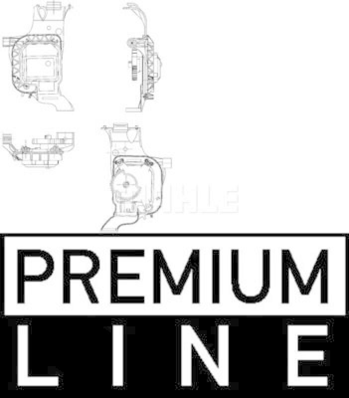 MAHLE Stellelement, Mischklappe BEHR *** PREMIUM LINE ***