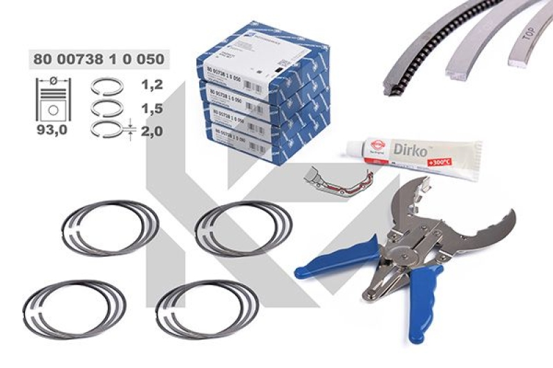 ET ENGINETEAM Piston Ring Kit