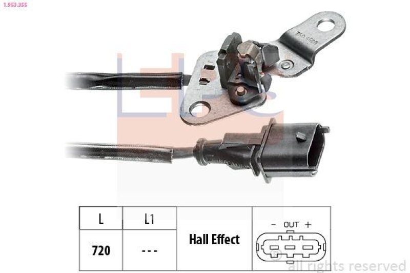EPS Sensor, Nockenwellenposition Made in Italy - OE Equivalent