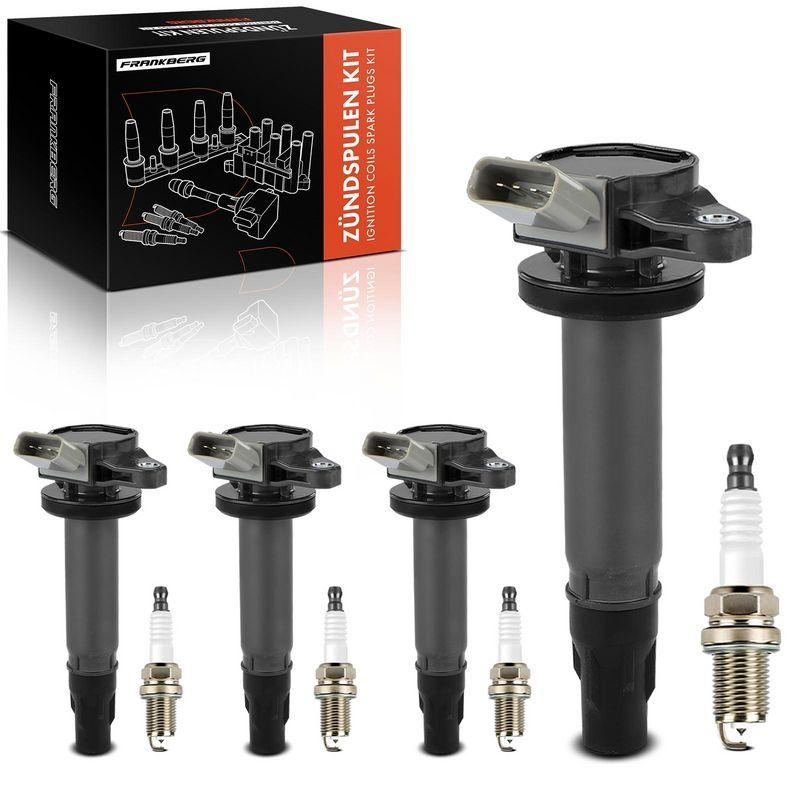 4x Frankberg Z&uuml;ndspule+4x Z&uuml;ndkerze 5481FB0040288