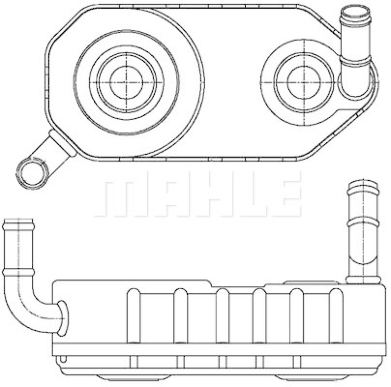 MAHLE Ölkühler, Automatikgetriebe BEHR