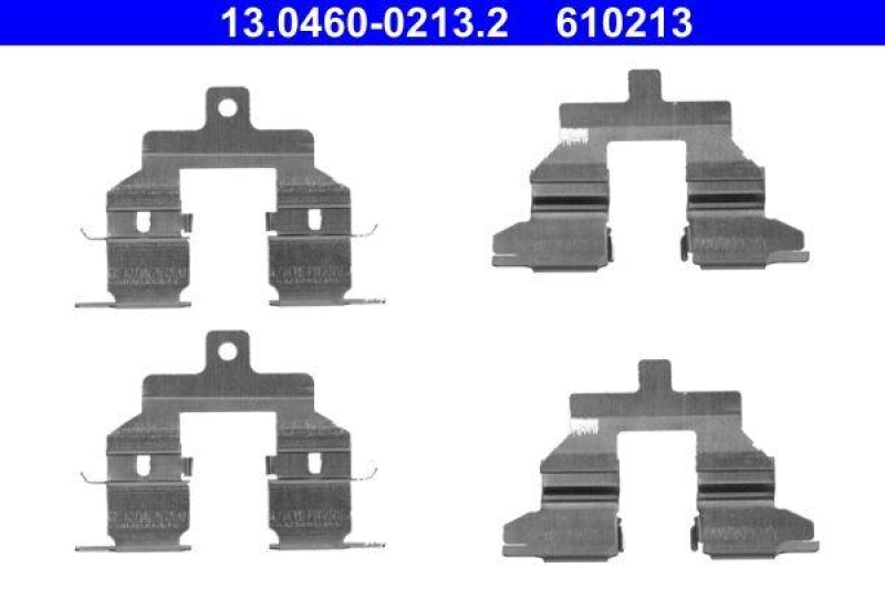 ATE Accessory Kit, disc brake pad