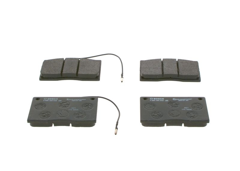 BOSCH Brake Pad Set, disc brake