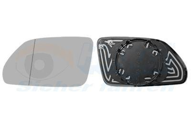 VAN WEZEL Mirror Glass, outside mirror * HAGUS *