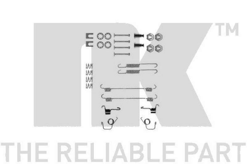 NK Zubehörsatz, Bremsbacken