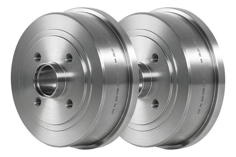 2x ATE Brake Drum