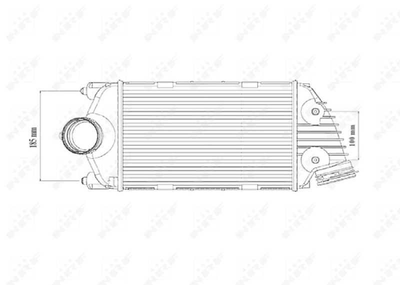 NRF Ladeluftkühler