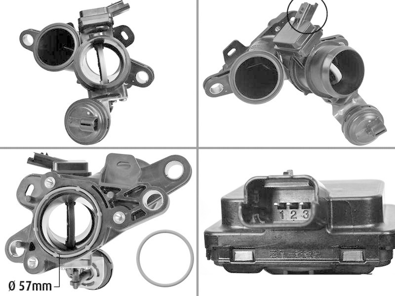 VALEO Throttle body ORIGINAL PART