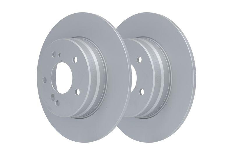 ATE Bremsscheiben 290mm + Ceramic Bremsbel&auml;ge Hinten passend f&uuml;r Me...