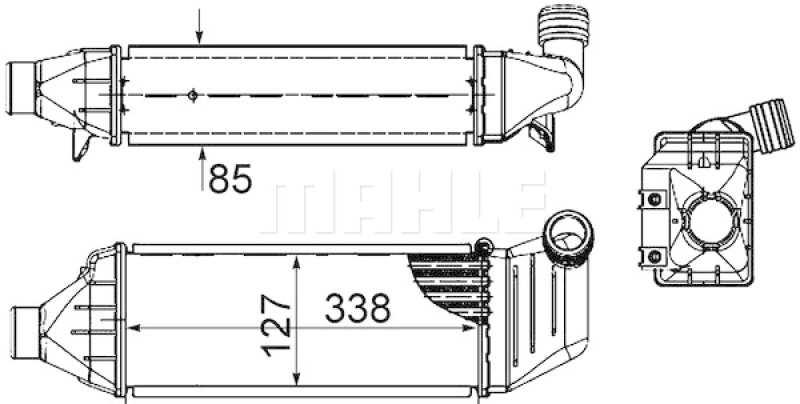 MAHLE Ladeluftkühler BEHR