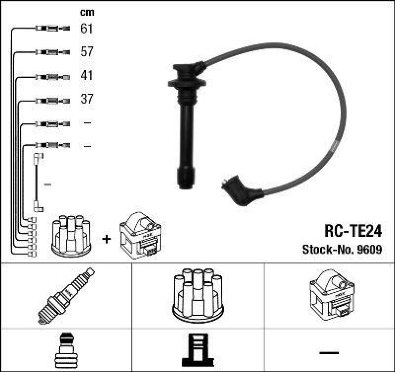 NGK Ignition Cable Kit