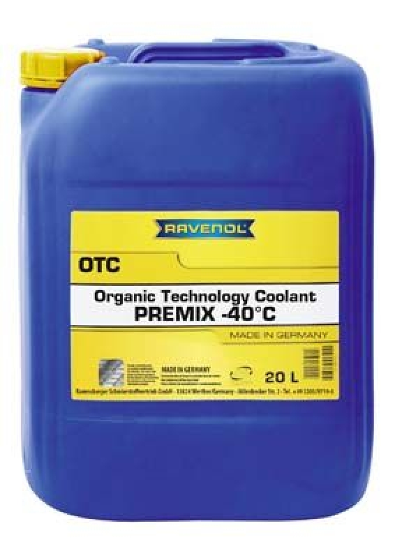 RAVENOL Antifreeze RAVENOL OTC Premix -40°C Protect C12+