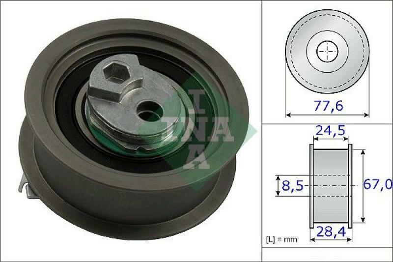 INA Tensioner Pulley, timing belt