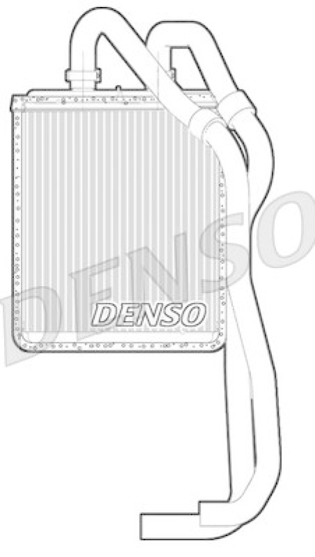 DENSO W&auml;rmetauscher, Innenraumheizung DRR12021