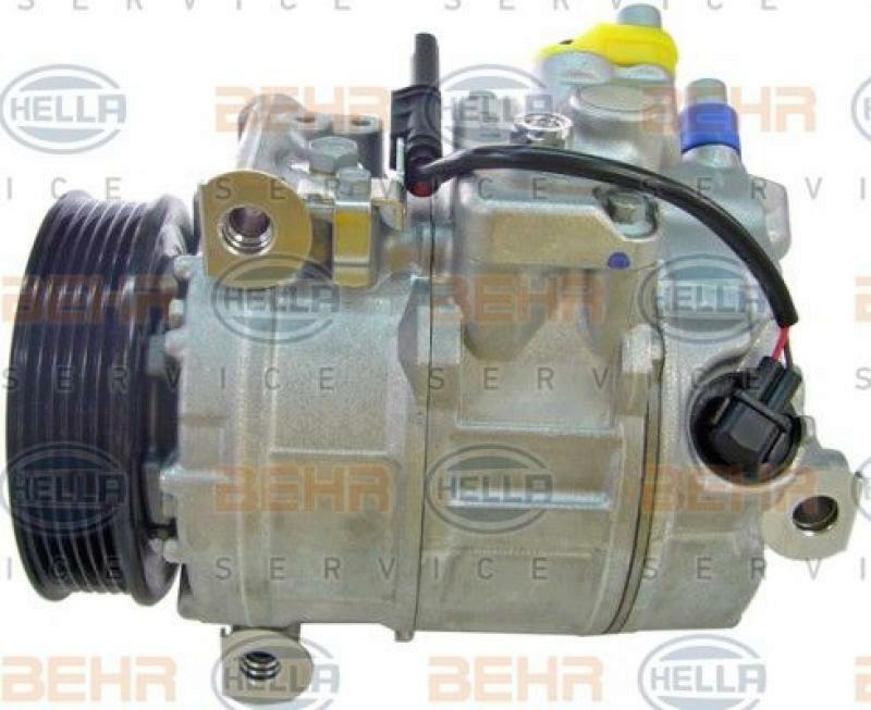 HELLA Compressor, air conditioning BEHR HELLA SERVICE *** PREMIUM LINE ***