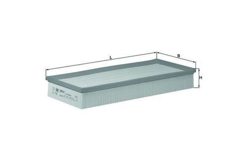 MAHLE ORIGINAL Luftfilter LX 792