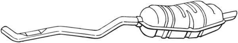 BOSAL Endschalld&auml;mpfer 283-277