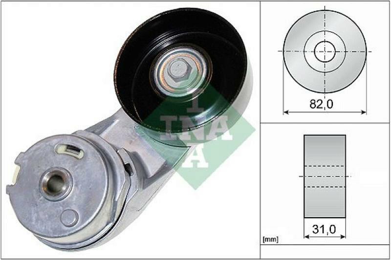 INA Tensioner Lever, v-ribbed belt