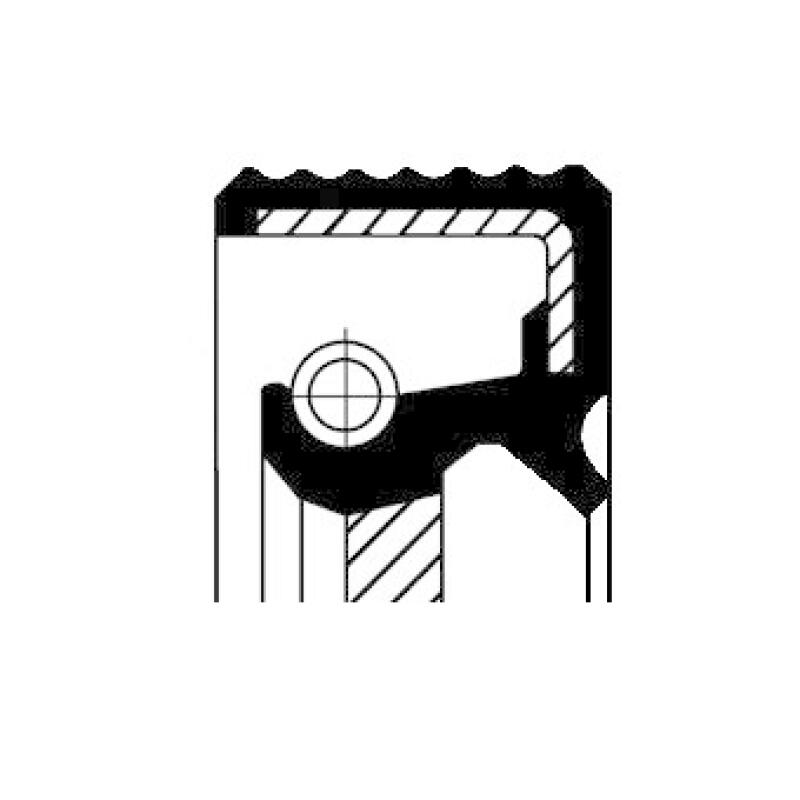 CORTECO Shaft Seal, differential