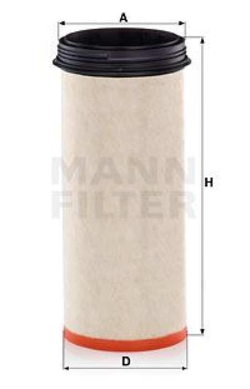 MANN-FILTER Secondary Air Filter