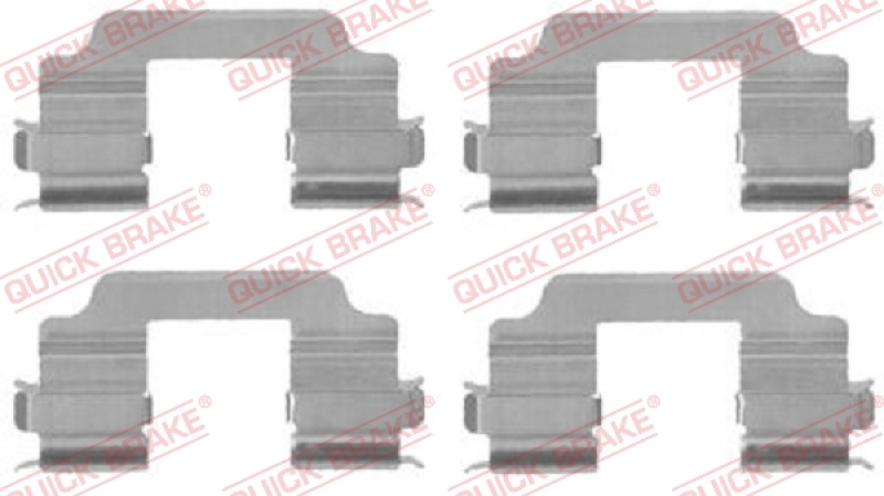 QUICK BRAKE Zubeh&ouml;rsatz, Scheibenbremsbelag