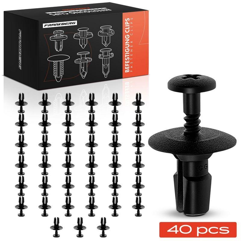 40x Frankberg Befestigungsclips Motorhaube 5481FB0063956