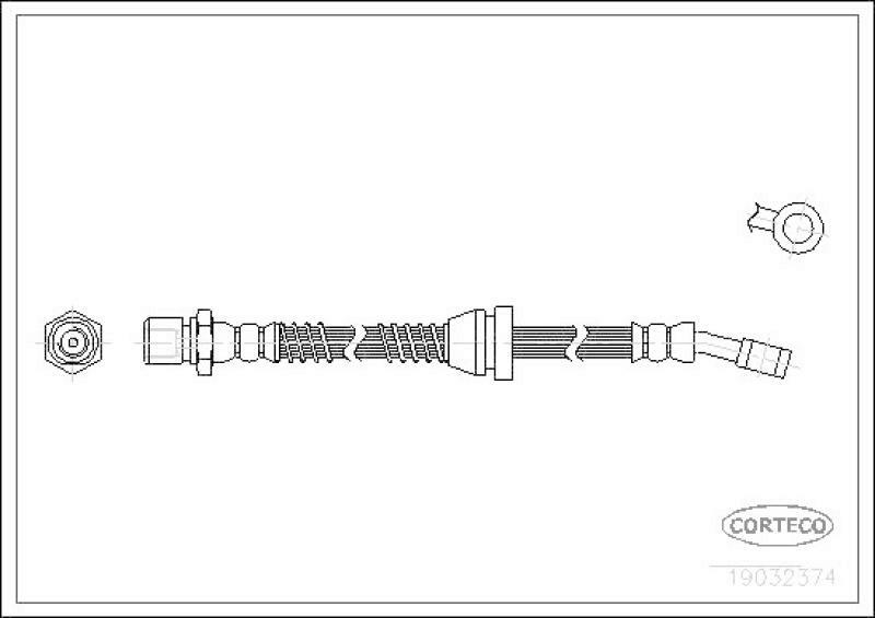 CORTECO Bremsschlauch