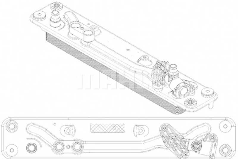 MAHLE Ölkühler, Automatikgetriebe BEHR *** PREMIUM LINE ***