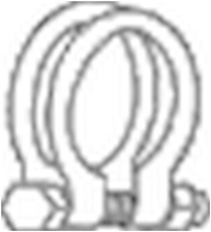BOSAL Clamp, exhaust system